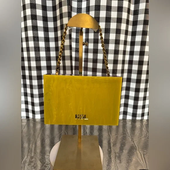 Kurt Geiger London Kensington Acrylic Clutch Bag - Picture 3 of 6